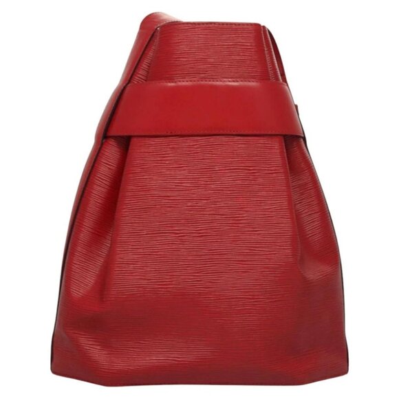 LOUIS VUITTON Epi Sac Depaule PM Shoulder Bag Red - Picture 3 of 16